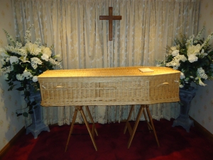 Image 1 - Wicker Coffin