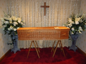 Image 1 - Wicker Coffin